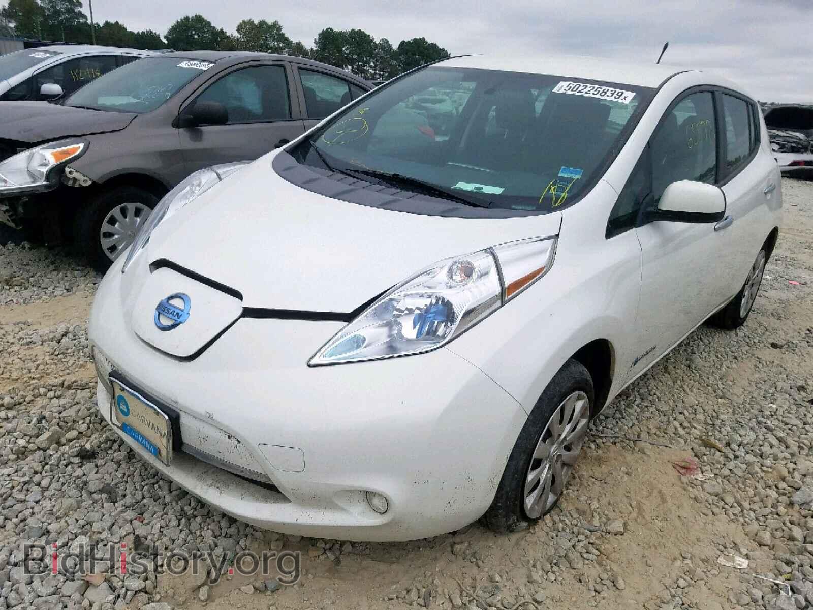 2013 NISSAN LEAF - VIN: 1N4AZ0CP2DC420372 - Фото 2