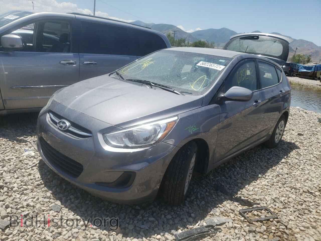 2017 HYUNDAI ACCENT - VIN: KMHCT5AE0HU310497 - Фото 2