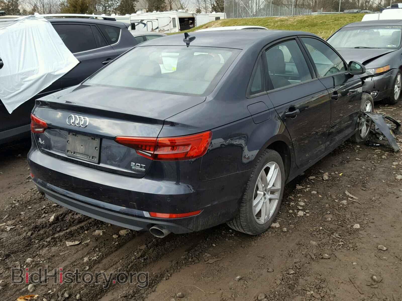 2017 AUDI A4 - VIN: WAUANAF47HN012860 - Фото 4