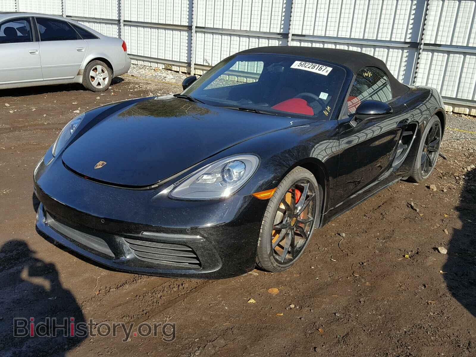 2017 PORSCHE BOXSTER - VIN: WP0CB2A85HS240524 - Фото 2