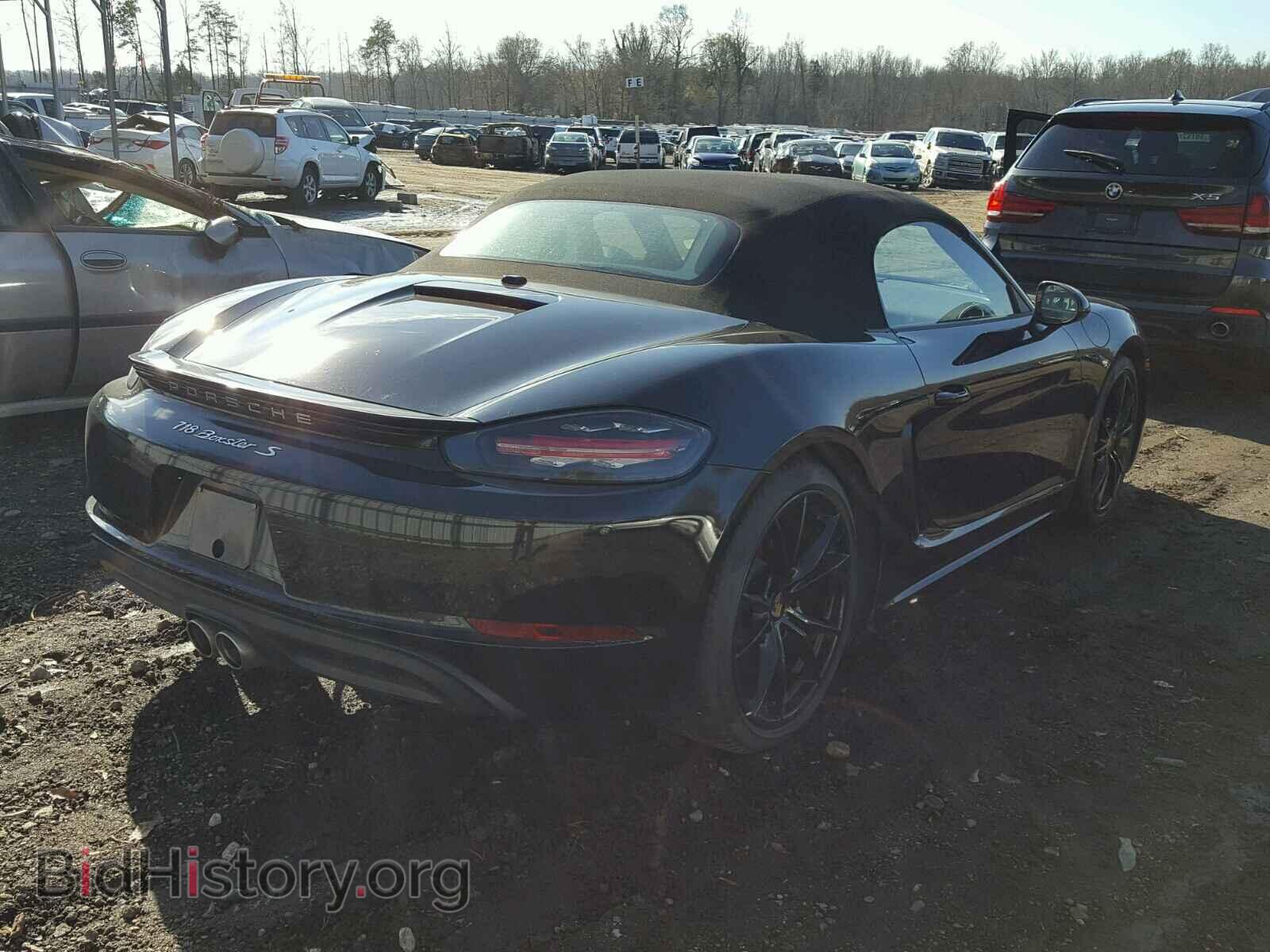 2017 PORSCHE BOXSTER - VIN: WP0CB2A85HS240524 - Фото 4