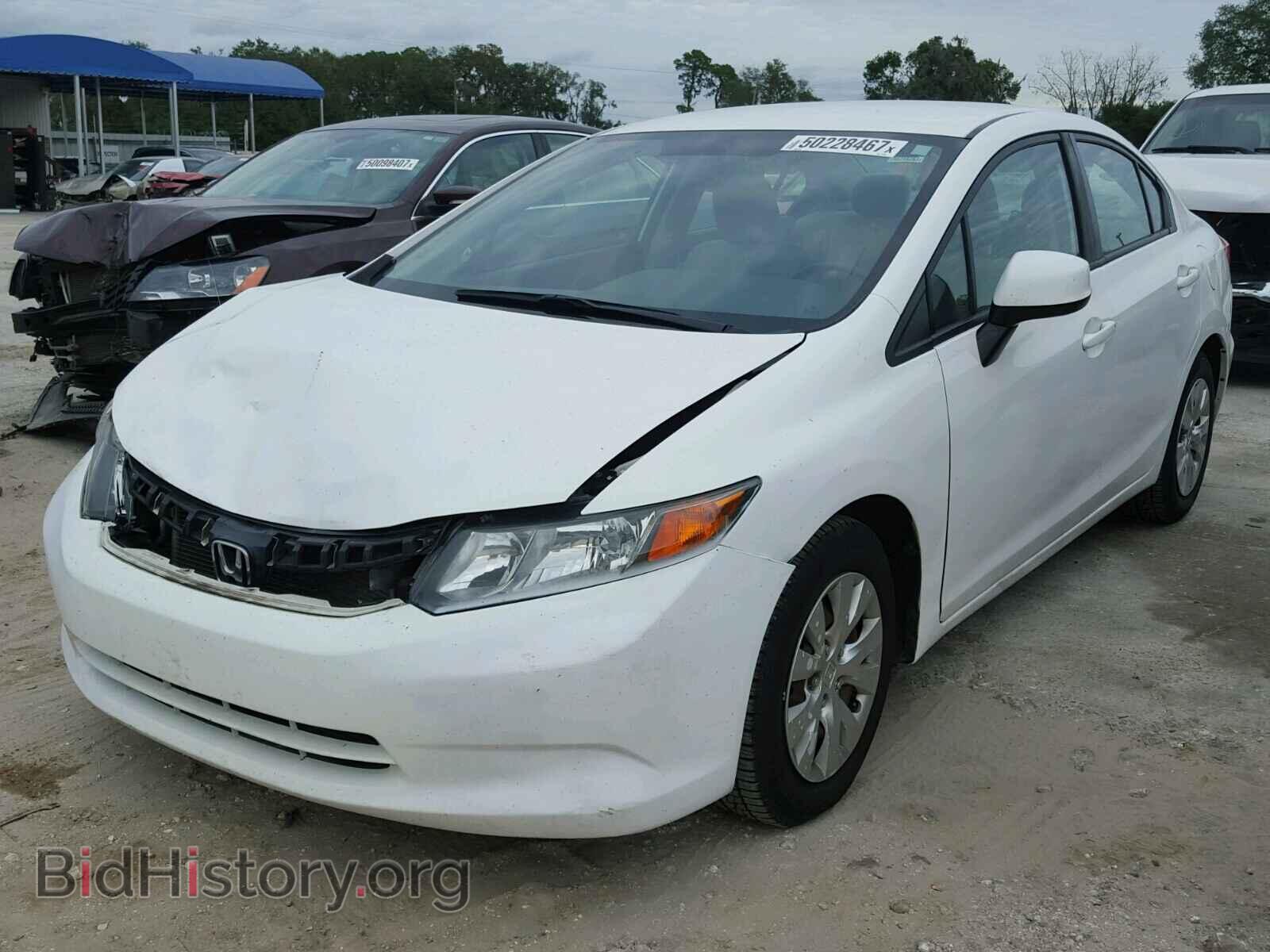2012 HONDA CIVIC - VIN: 19XFB2F50CE389995 - Фото 2