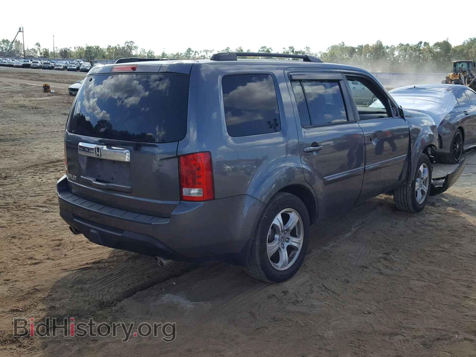 2013 HONDA PILOT EXL - VIN: 5FNYF3H5XDB008875 - Фото 4