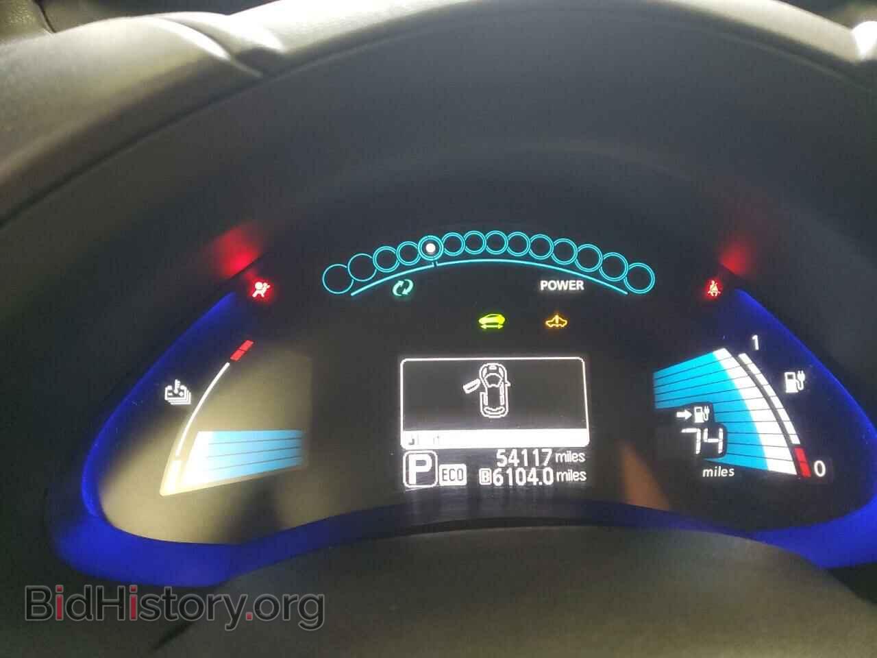 2013 NISSAN LEAF - VIN: 1N4AZ0CP1DC400596 - Фото 9