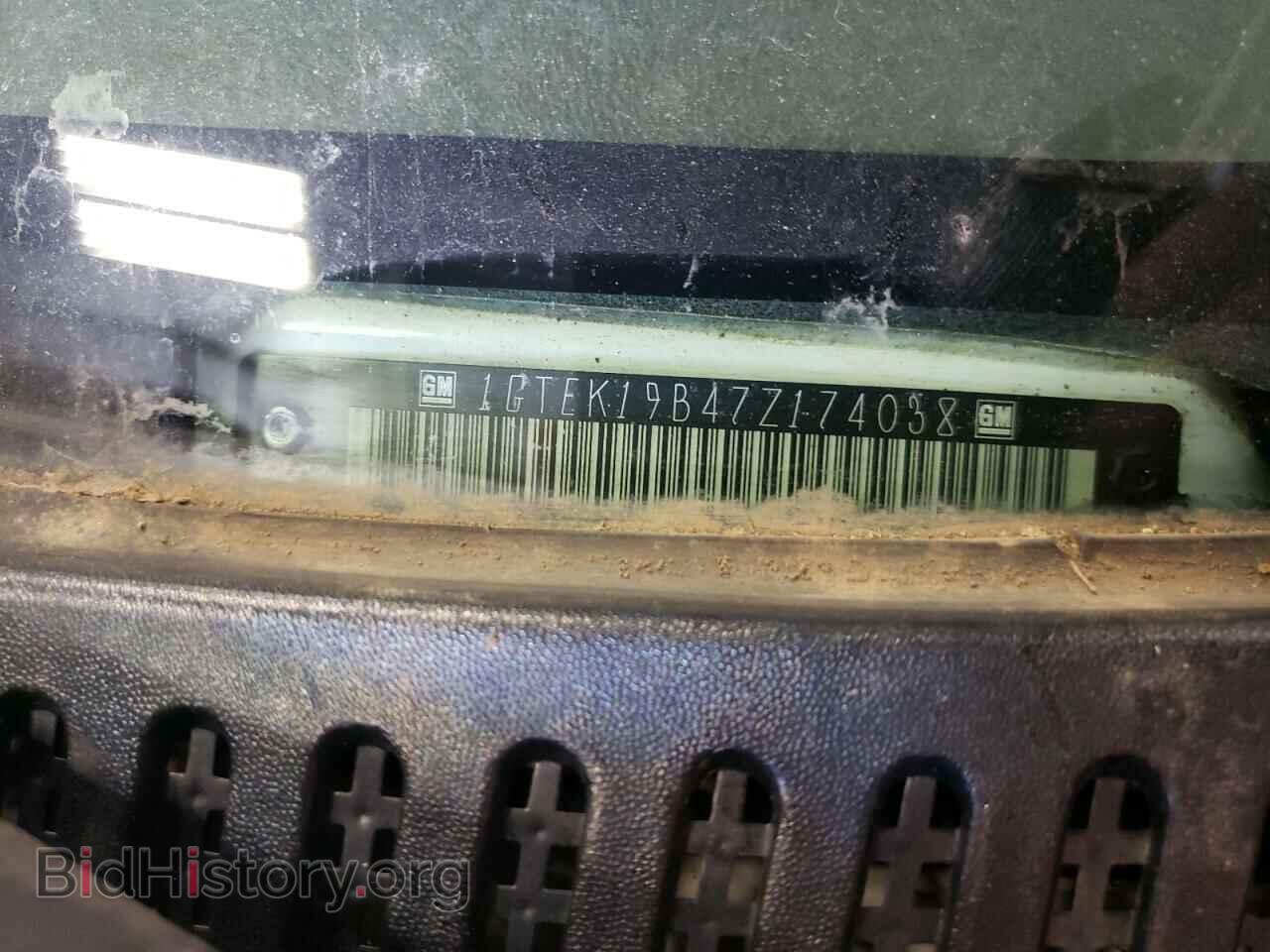 2007 GMC SIERRA - VIN: 1GTEK19B47Z174038 - Фото 10