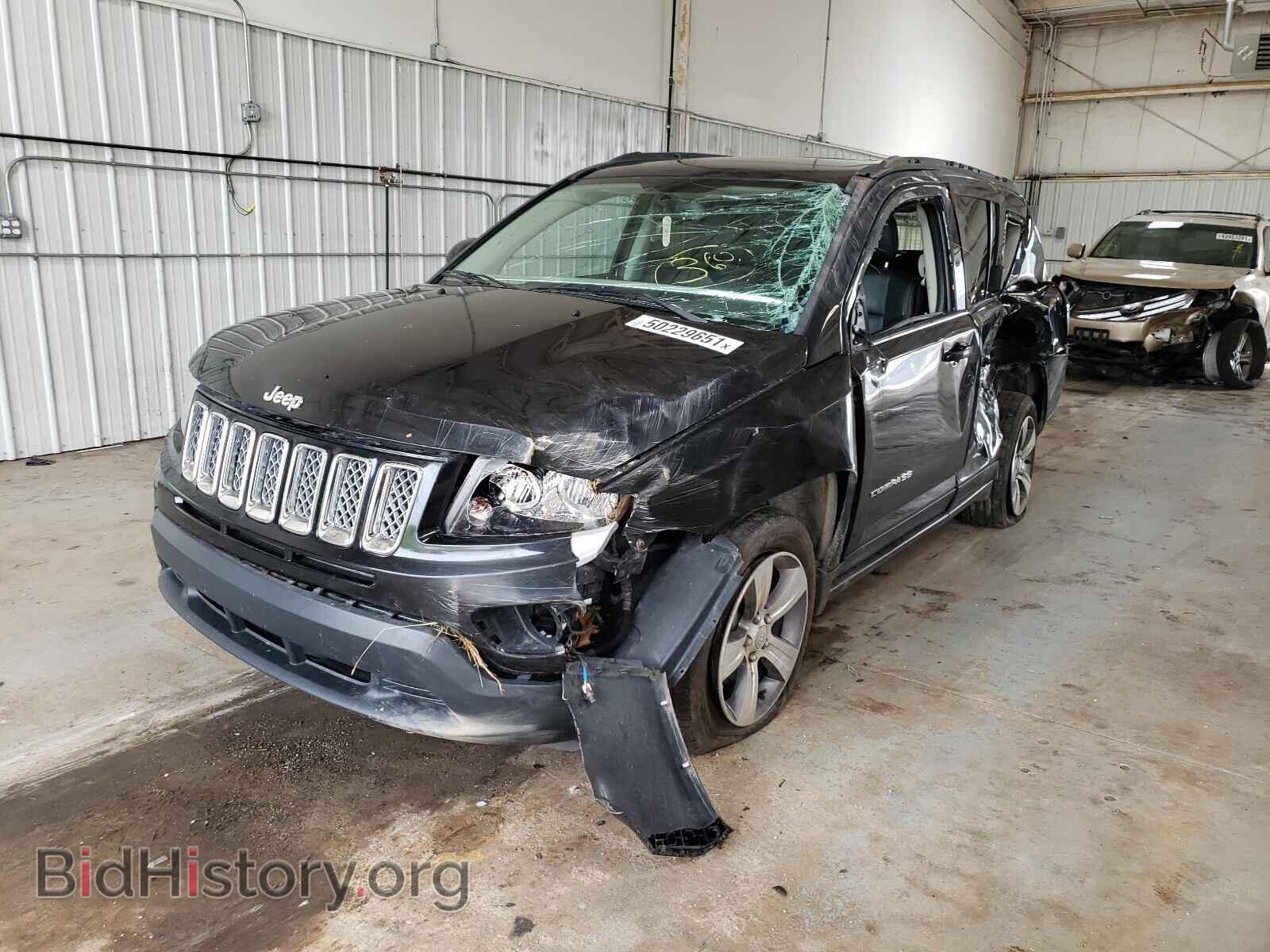 2016 JEEP COMPASS - VIN: 1C4NJDEB8GD795080 - Фото 2