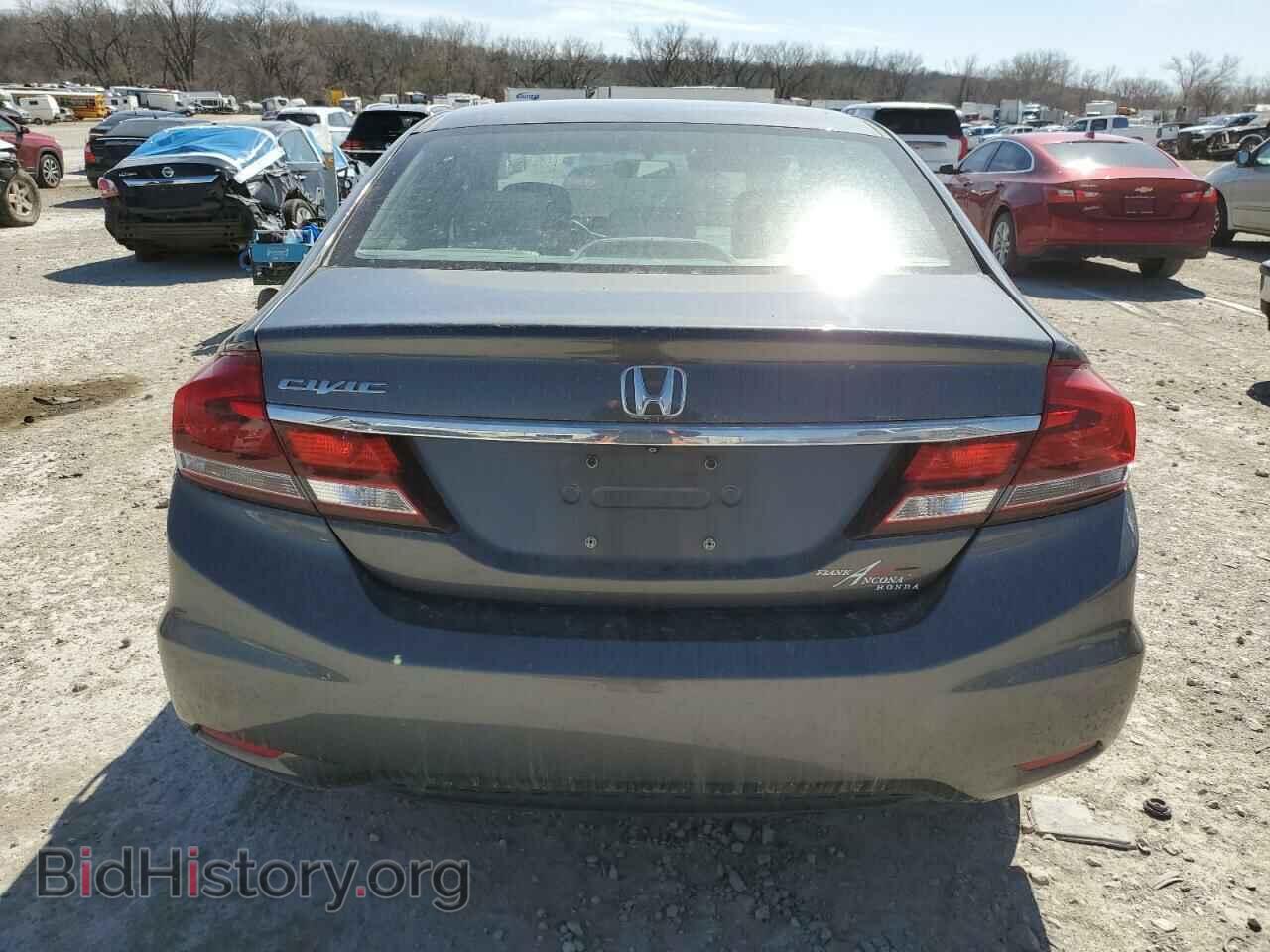 2013 HONDA CIVIC - VIN: 2HGFB2F89DH558462 - Фото 6