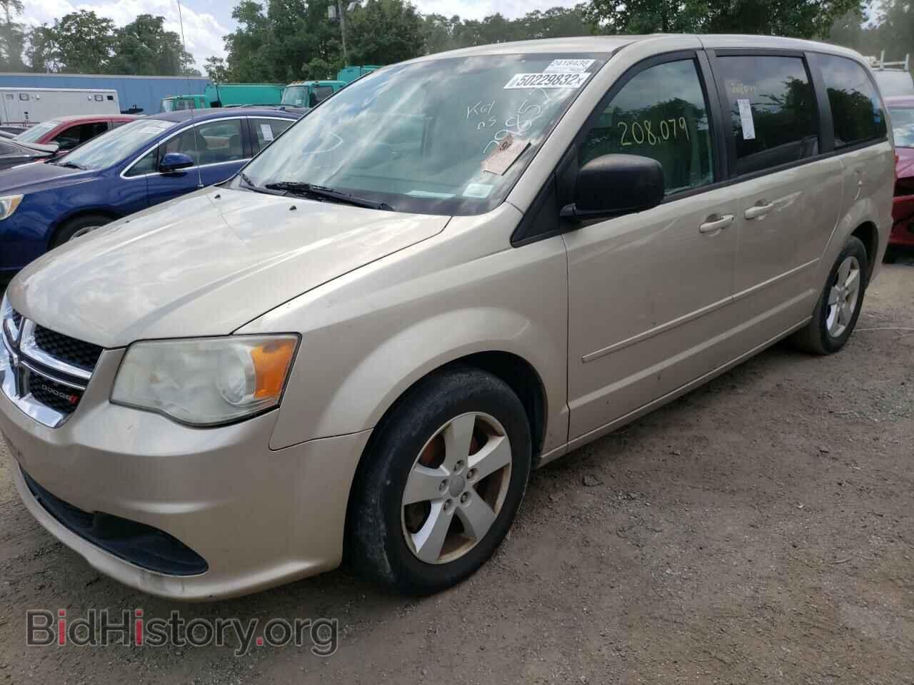 2013 DODGE CARAVAN - VIN: 2C4RDGBG7DR798572 - Фото 2