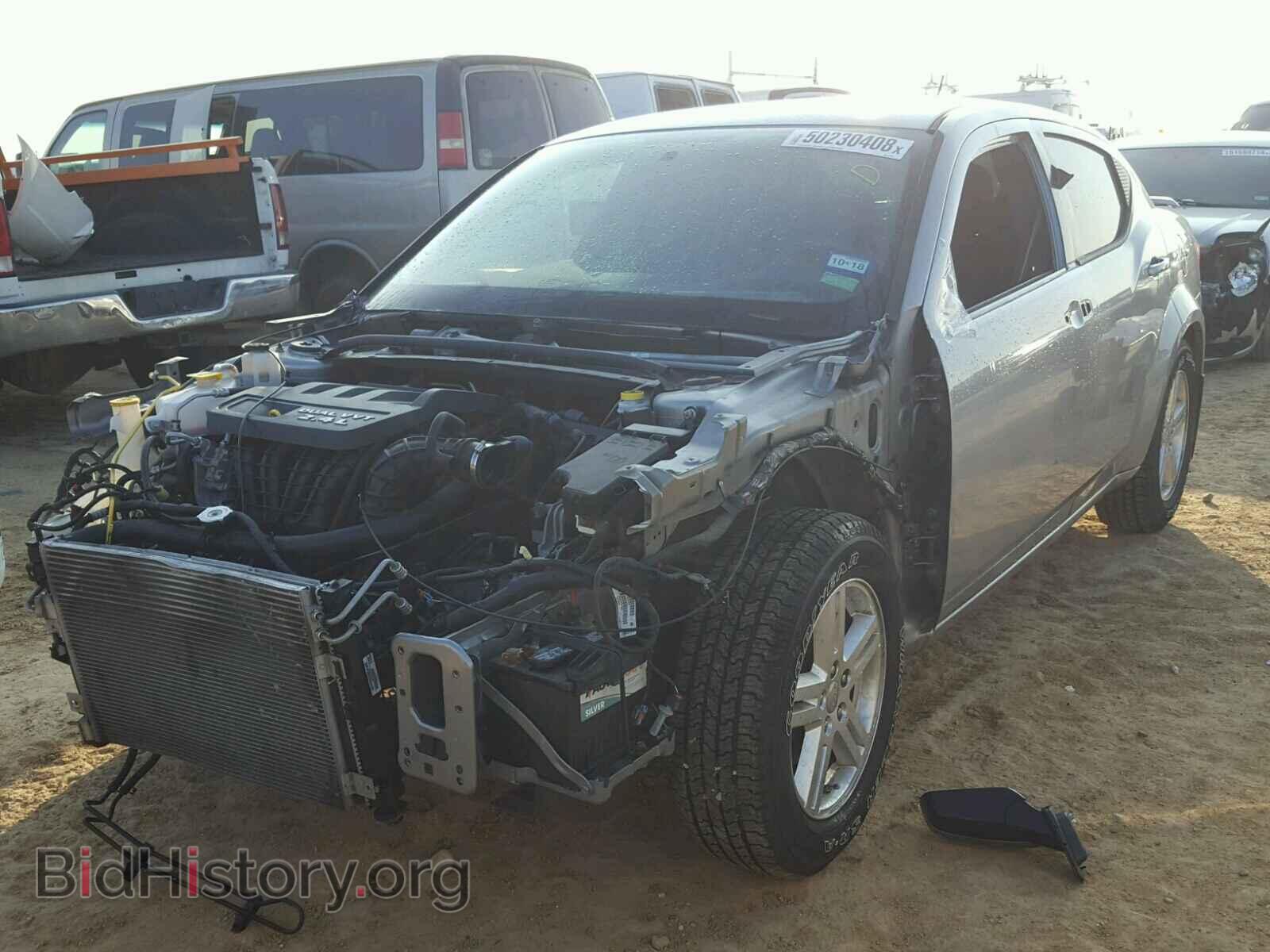 2013 DODGE AVENGER - VIN: 1C3CDZCBXDN677623 - Фото 2