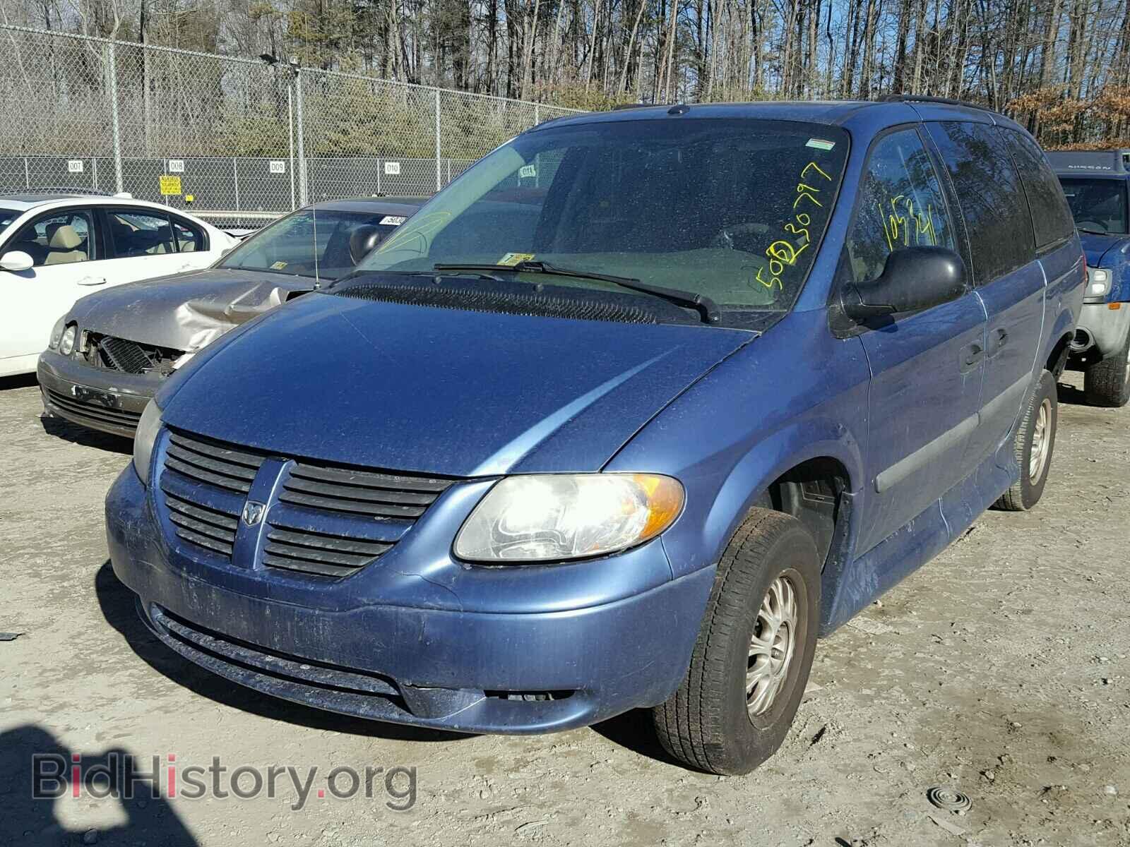 2007 DODGE CARAVAN - VIN: 1D4GP24R37B185001 - Фото 2