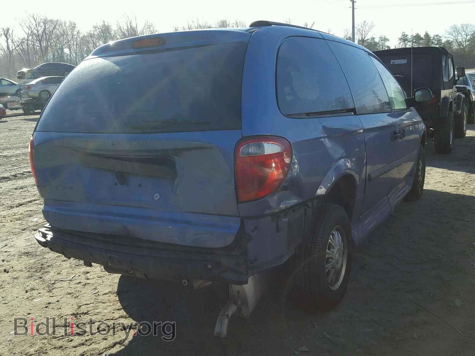 2007 DODGE CARAVAN - VIN: 1D4GP24R37B185001 - Фото 4
