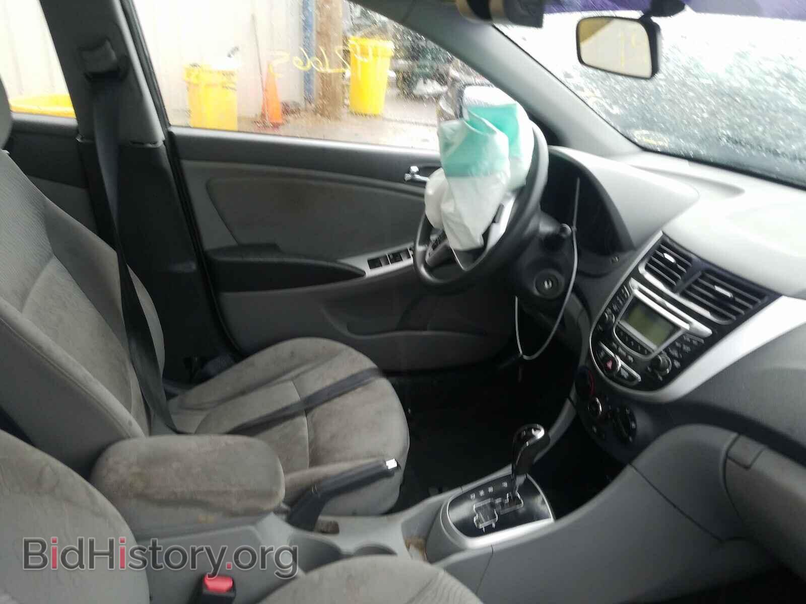 2012 HYUNDAI ACCENT - VIN: KMHCU4AE3CU125635 - Фото 5