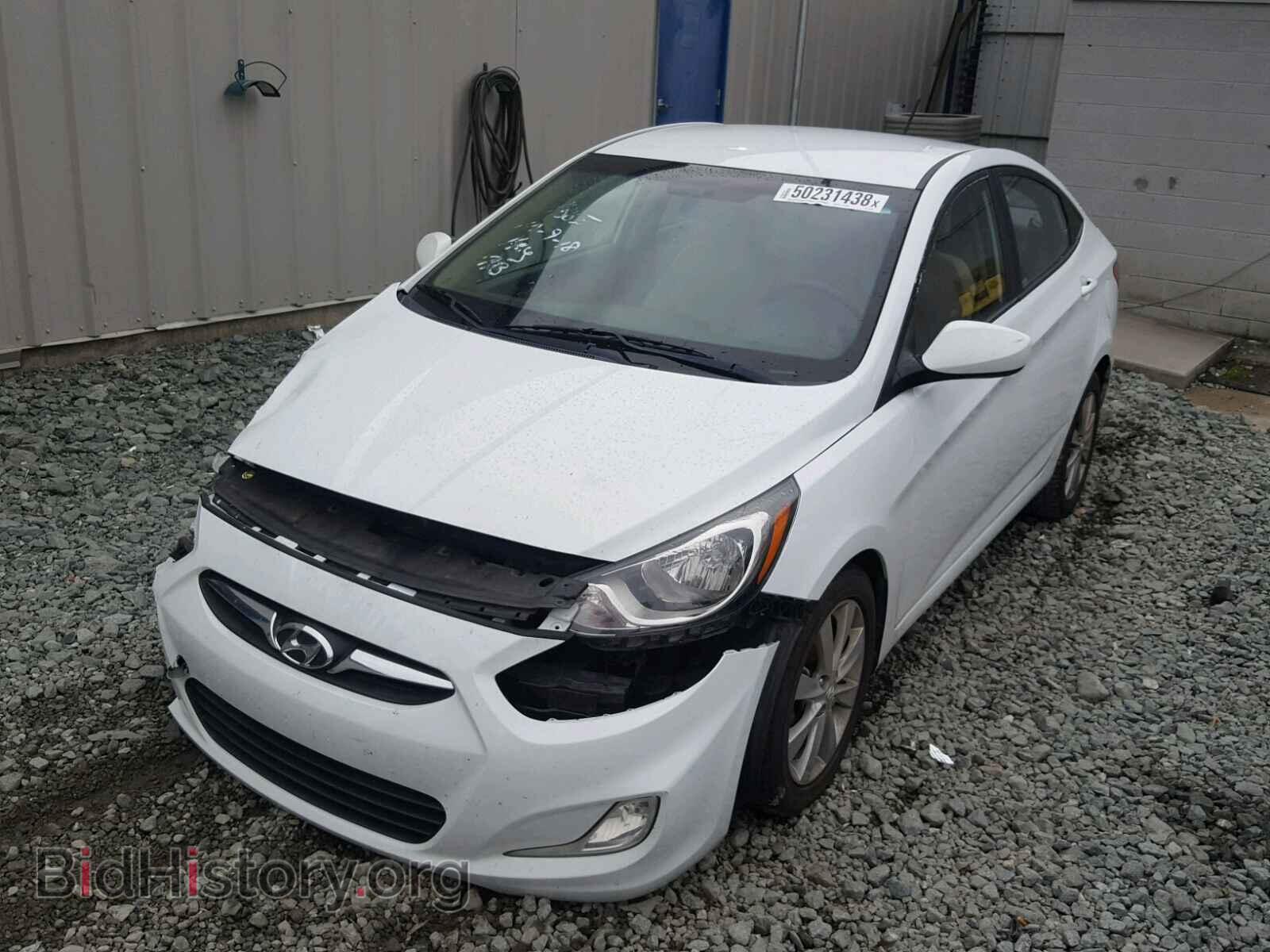 2013 HYUNDAI ACCENT - VIN: KMHCU4AE5DU461885 - Фото 2