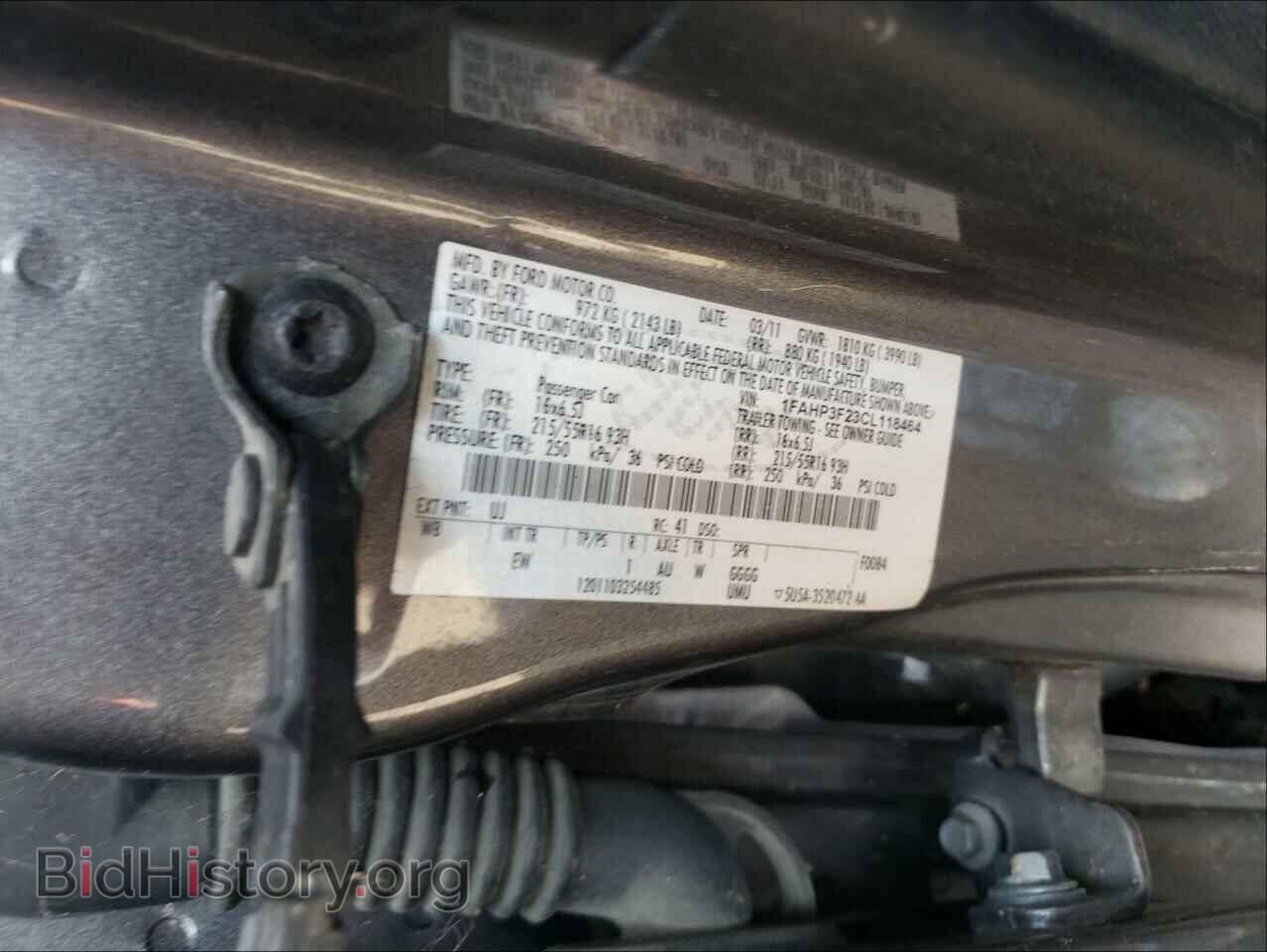 2012 FORD FOCUS - VIN: 1FAHP3F23CL118464 - Photo 10