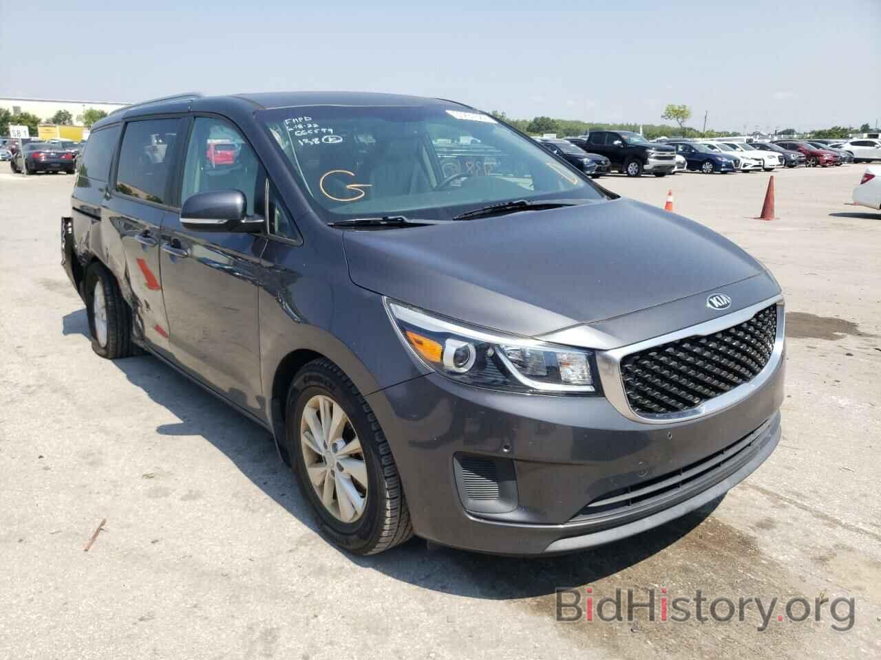 Фотография KNDMB5C13H6332035 - KIA SEDONA 2017