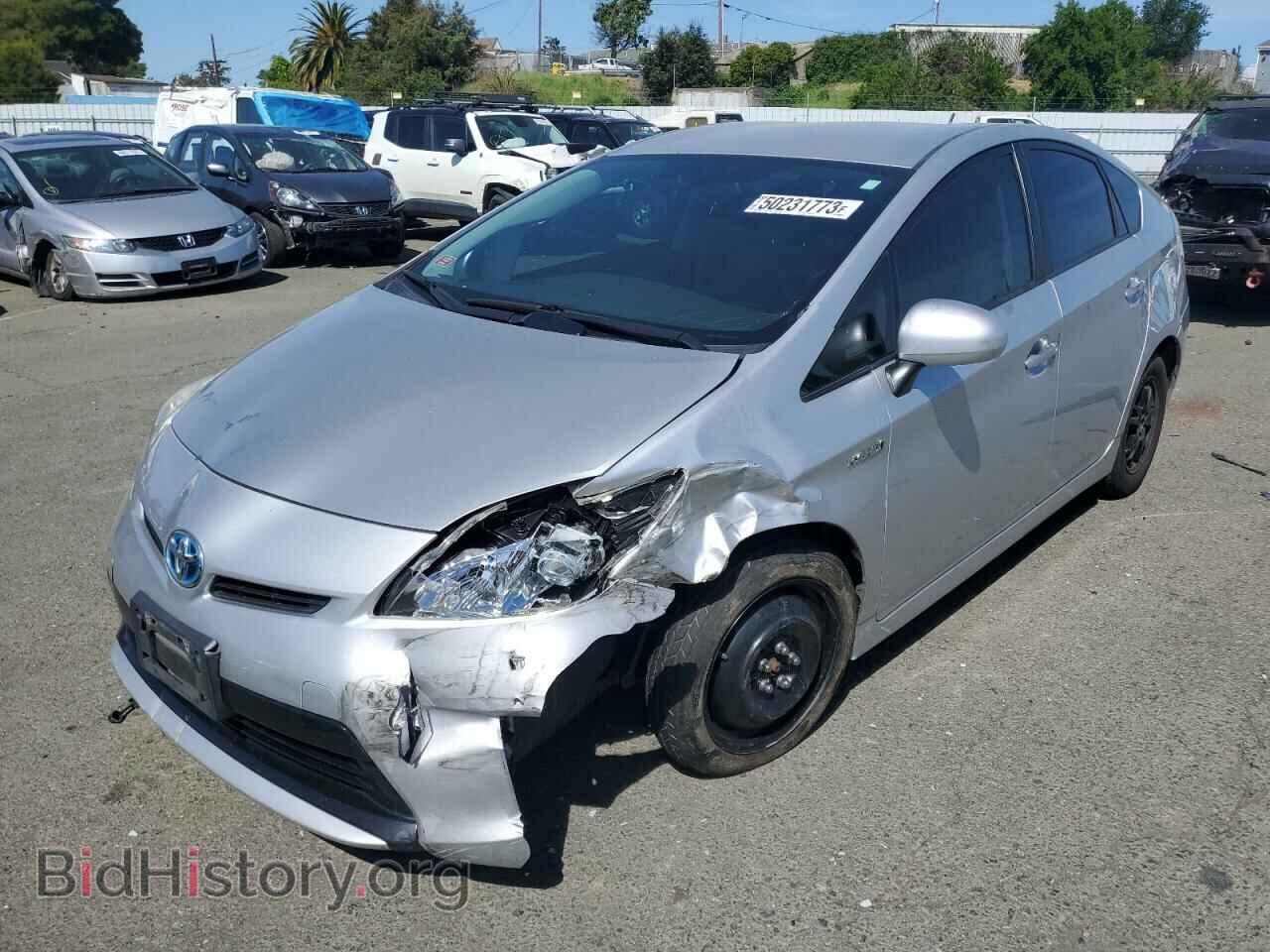 Фотография JTDKN3DU5E0375155 - TOYOTA PRIUS 2014