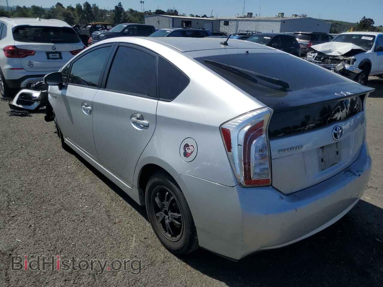 2014 TOYOTA PRIUS - VIN: JTDKN3DU5E0375155 - Фото 2