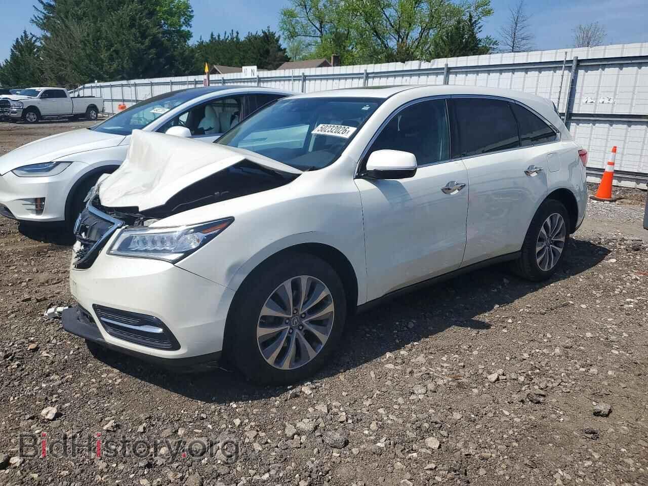 Фотография 5FRYD4H45FB032442 - ACURA MDX 2015