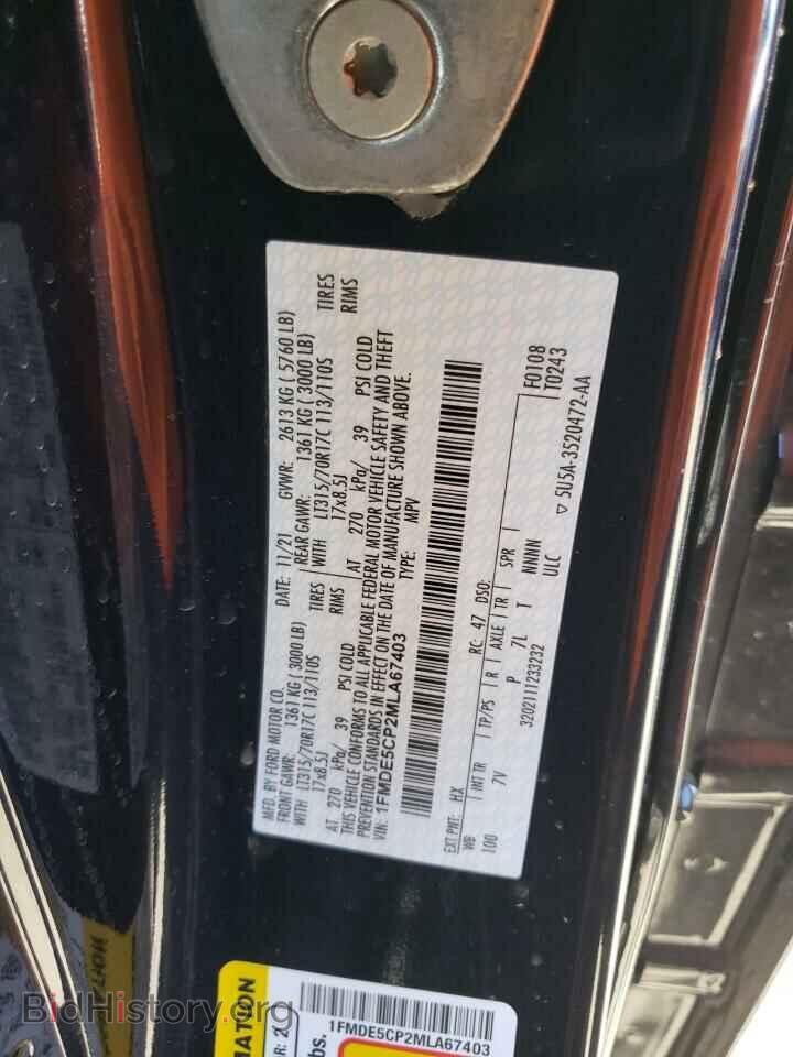 2021 FORD BRONCO - VIN: 1FMDE5CP2MLA67403 - Photo 10