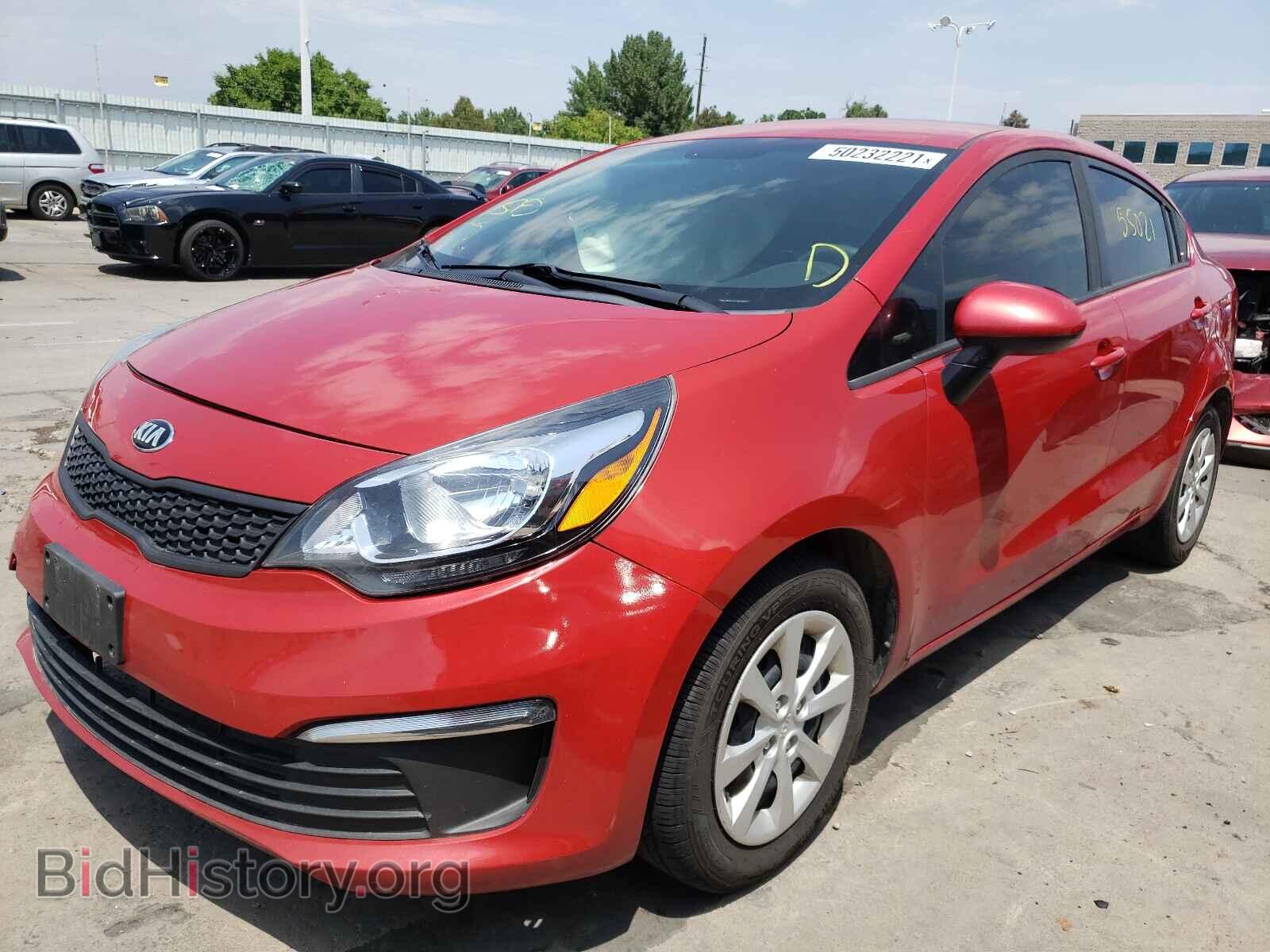 2017 KIA RIO - VIN: KNADM4A35H6113504 - Фото 2