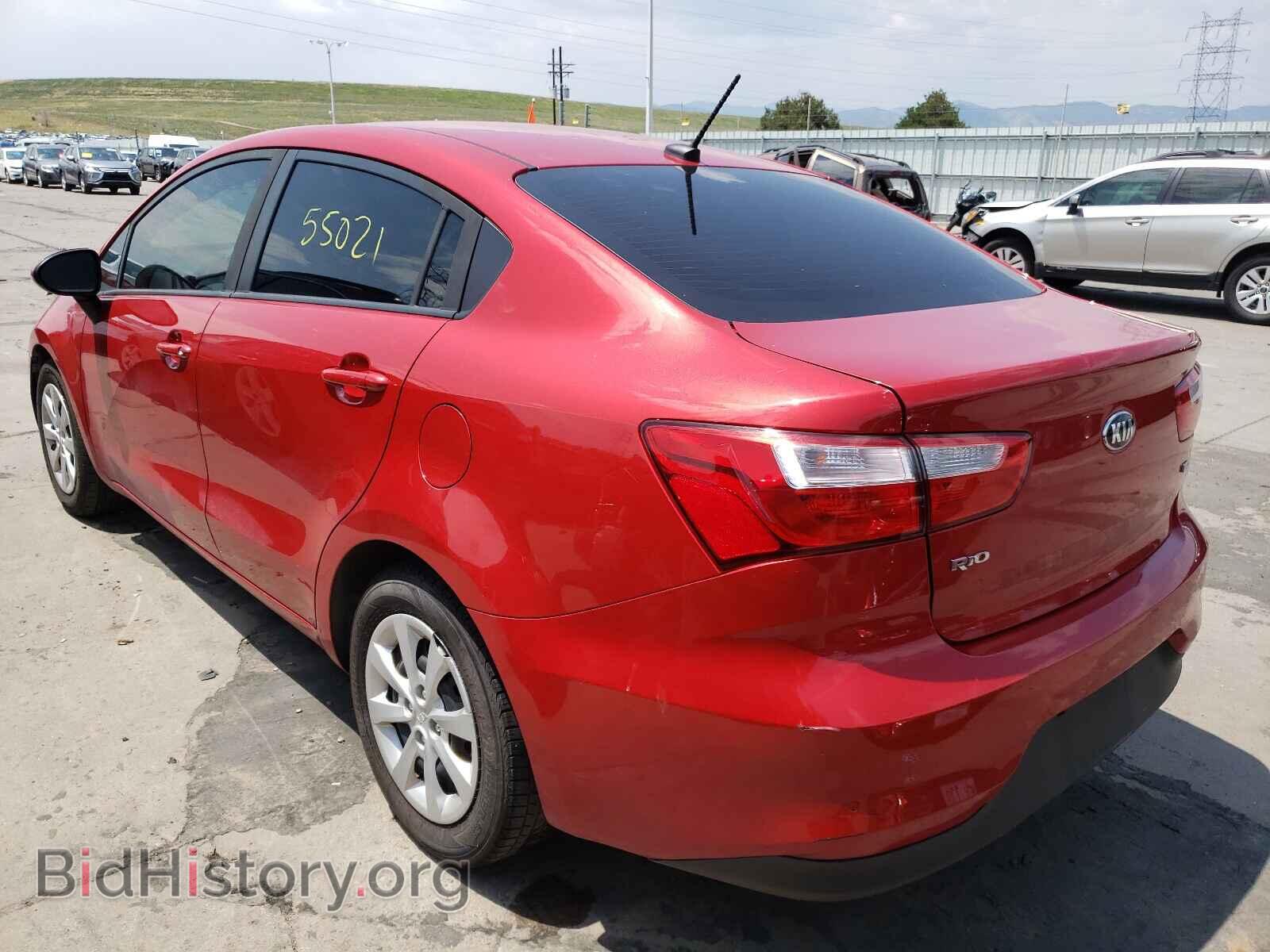 2017 KIA RIO - VIN: KNADM4A35H6113504 - Фото 3