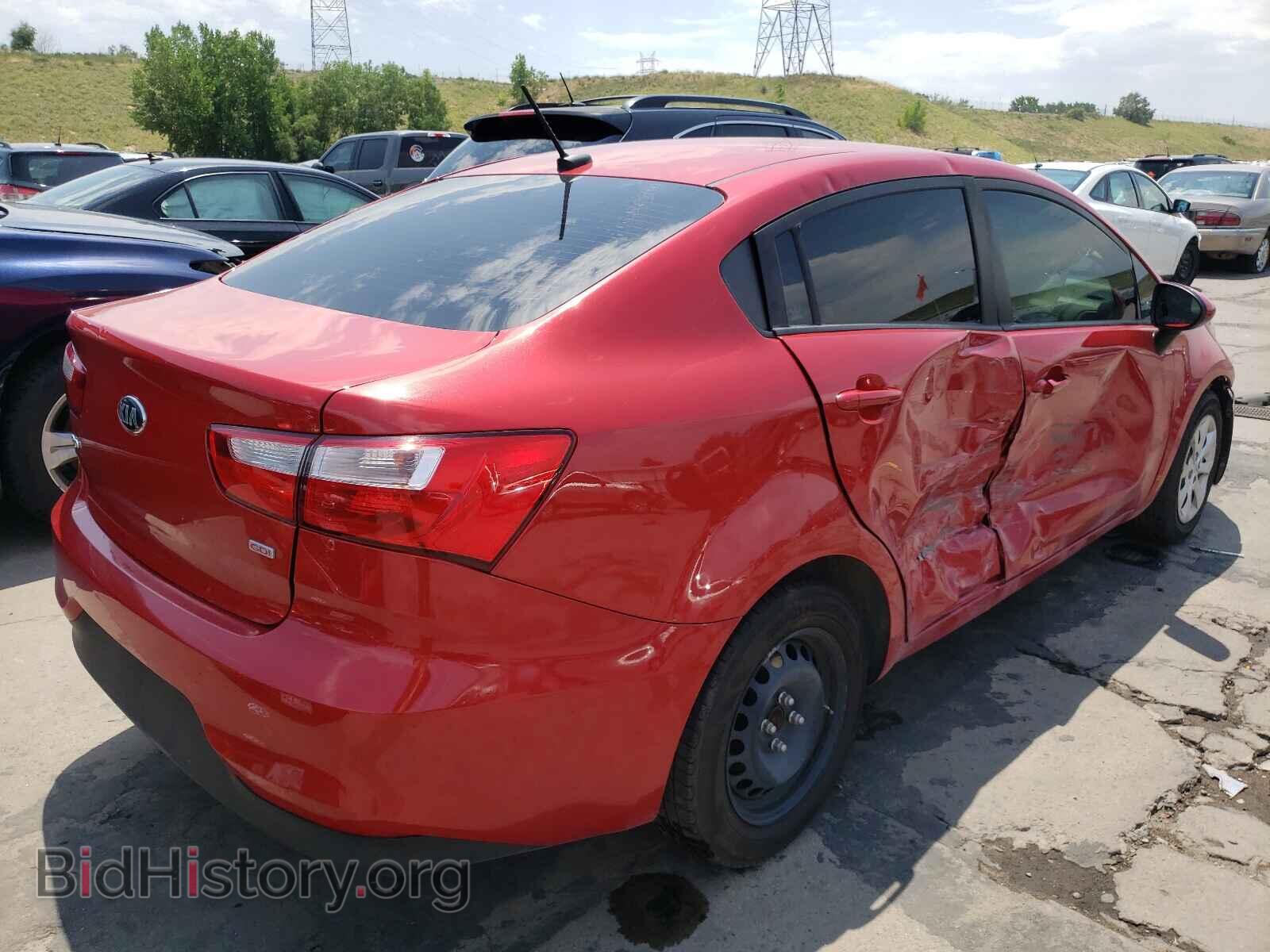 2017 KIA RIO - VIN: KNADM4A35H6113504 - Фото 4