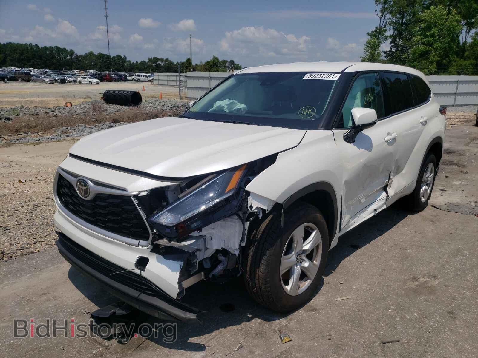 2021 TOYOTA HIGHLANDER - VIN: 5TDCZRAH9MS061068 - Фото 2