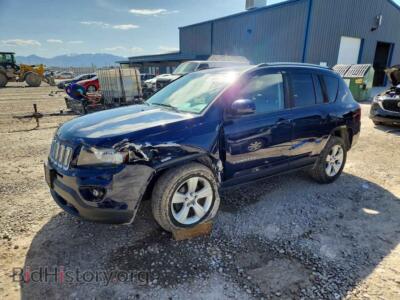 2014 Jeep COMPASS Latitude, синий — VIN 1C4NJDEB3ED809609, Copart