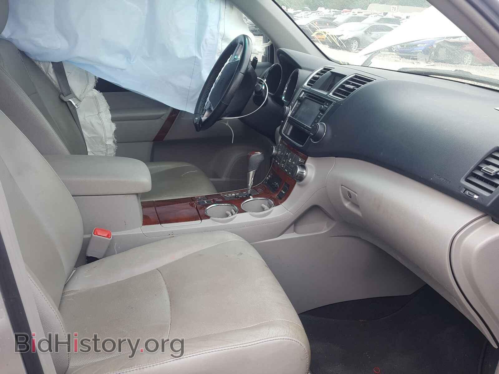 2013 TOYOTA HIGHLANDER - VIN: 5TDDK3EH2DS218195 - Фото 5