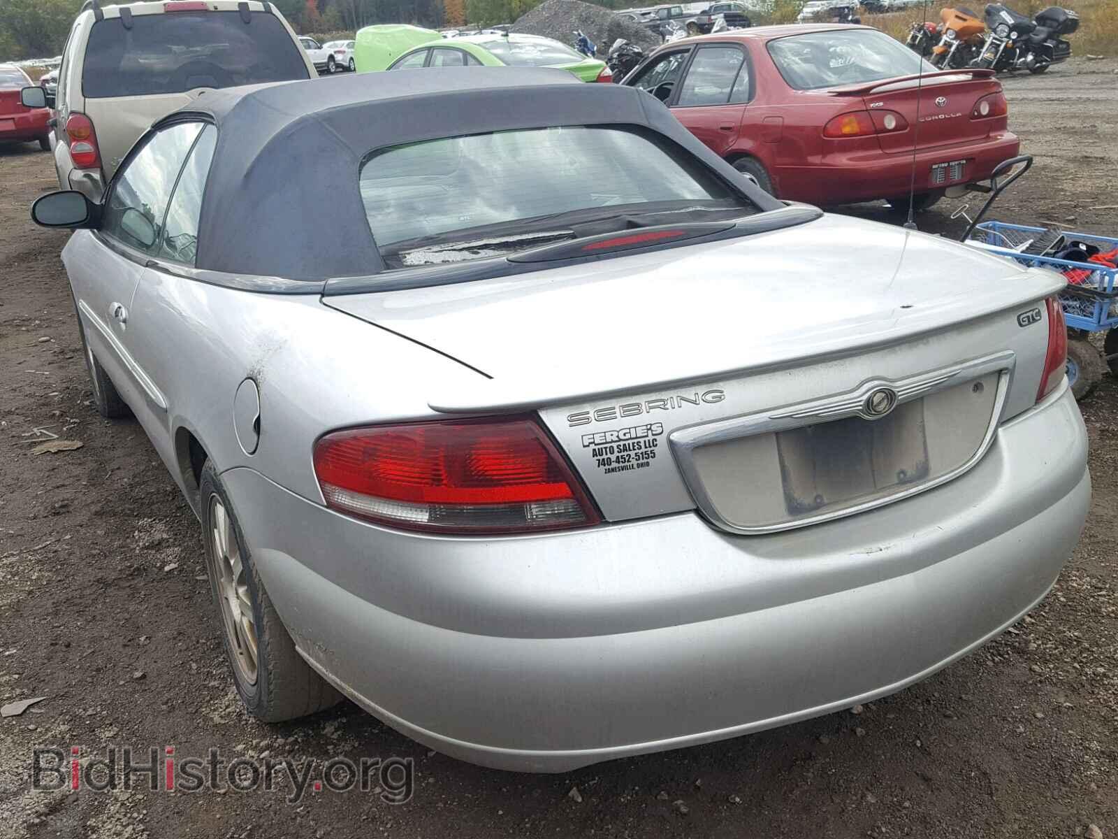 2005 CHRYSLER SEBRING - VIN: 1C3EL75R25N507378 - Фото 3