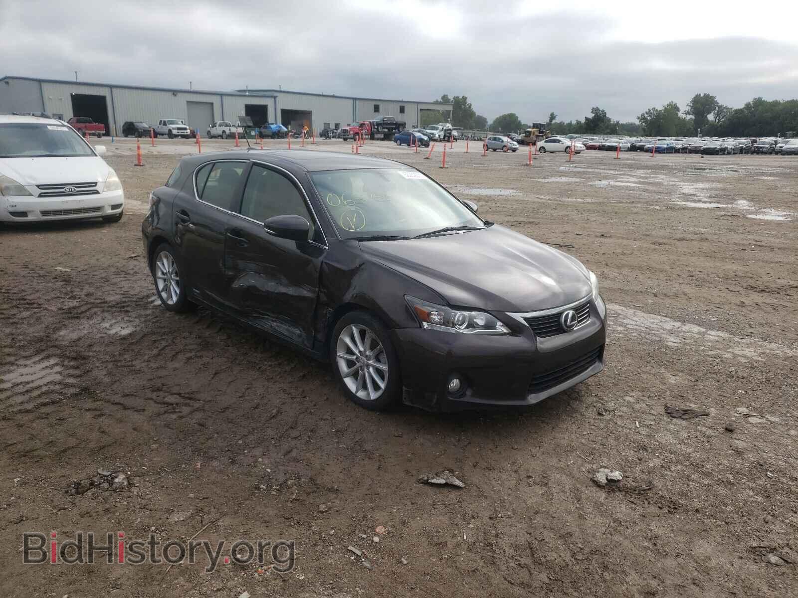 Photo JTHKD5BH4C2063753 - LEXUS CT 200 2012
