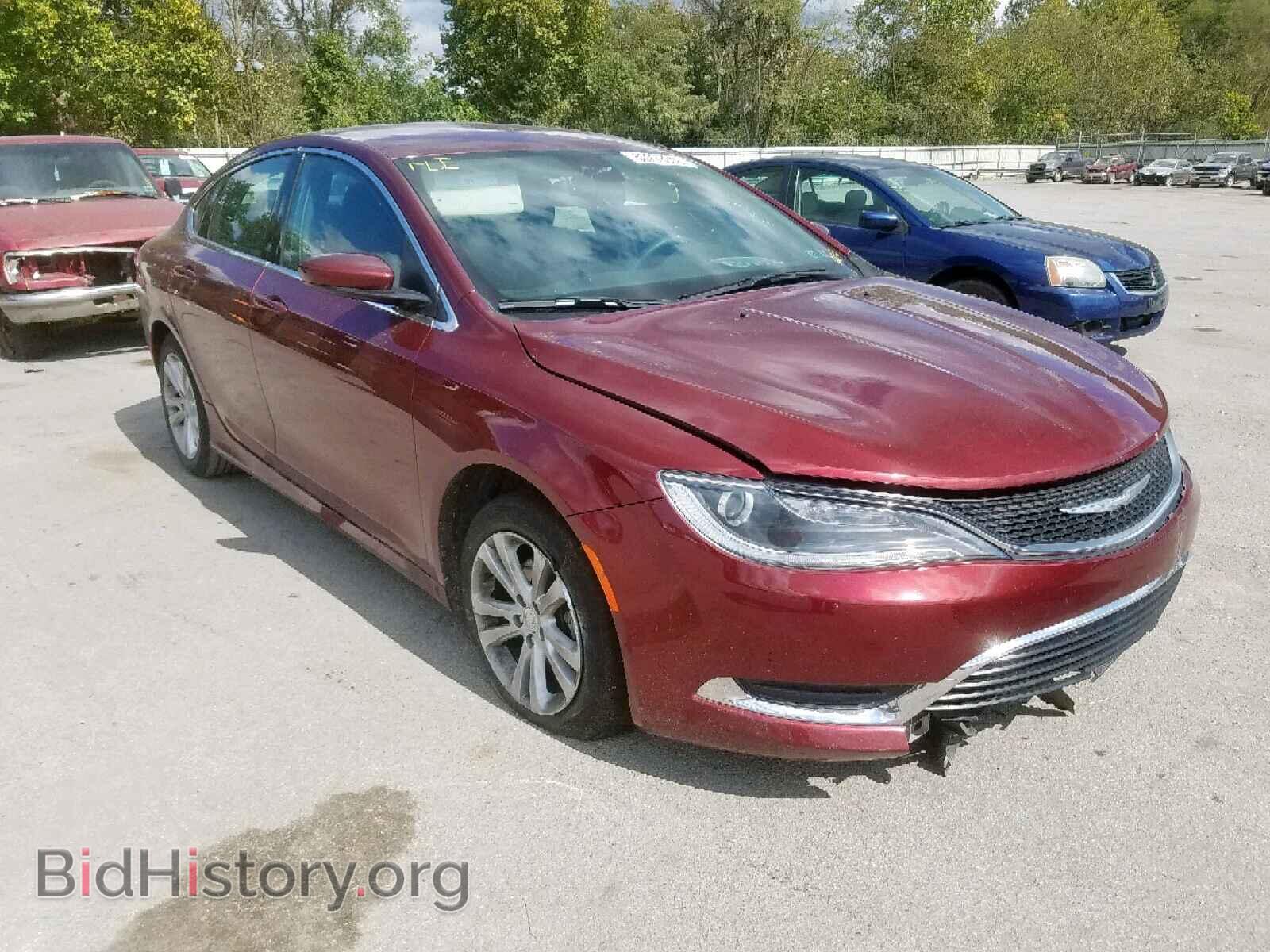 Фотография 1C3CCCAB1GN127816 - CHRYSLER 200 2016