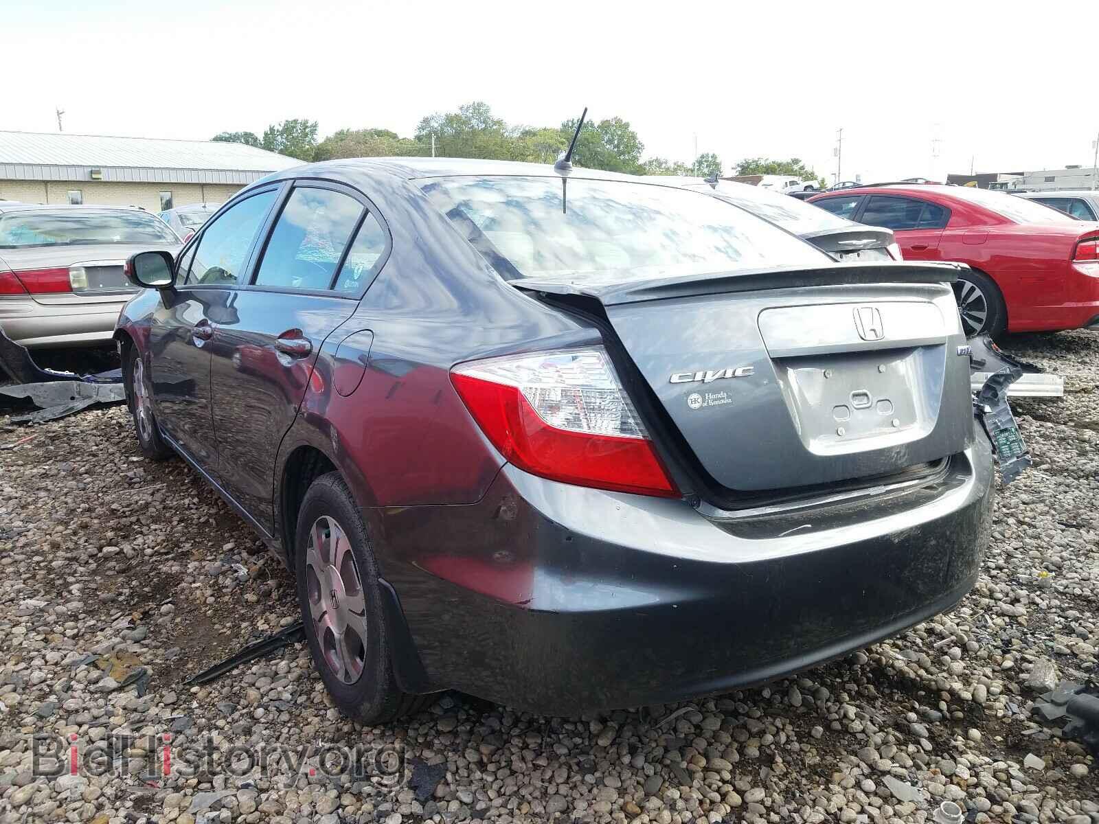 2012 HONDA CIVIC - VIN: JHMFB4F37CS001425 - Фото 3