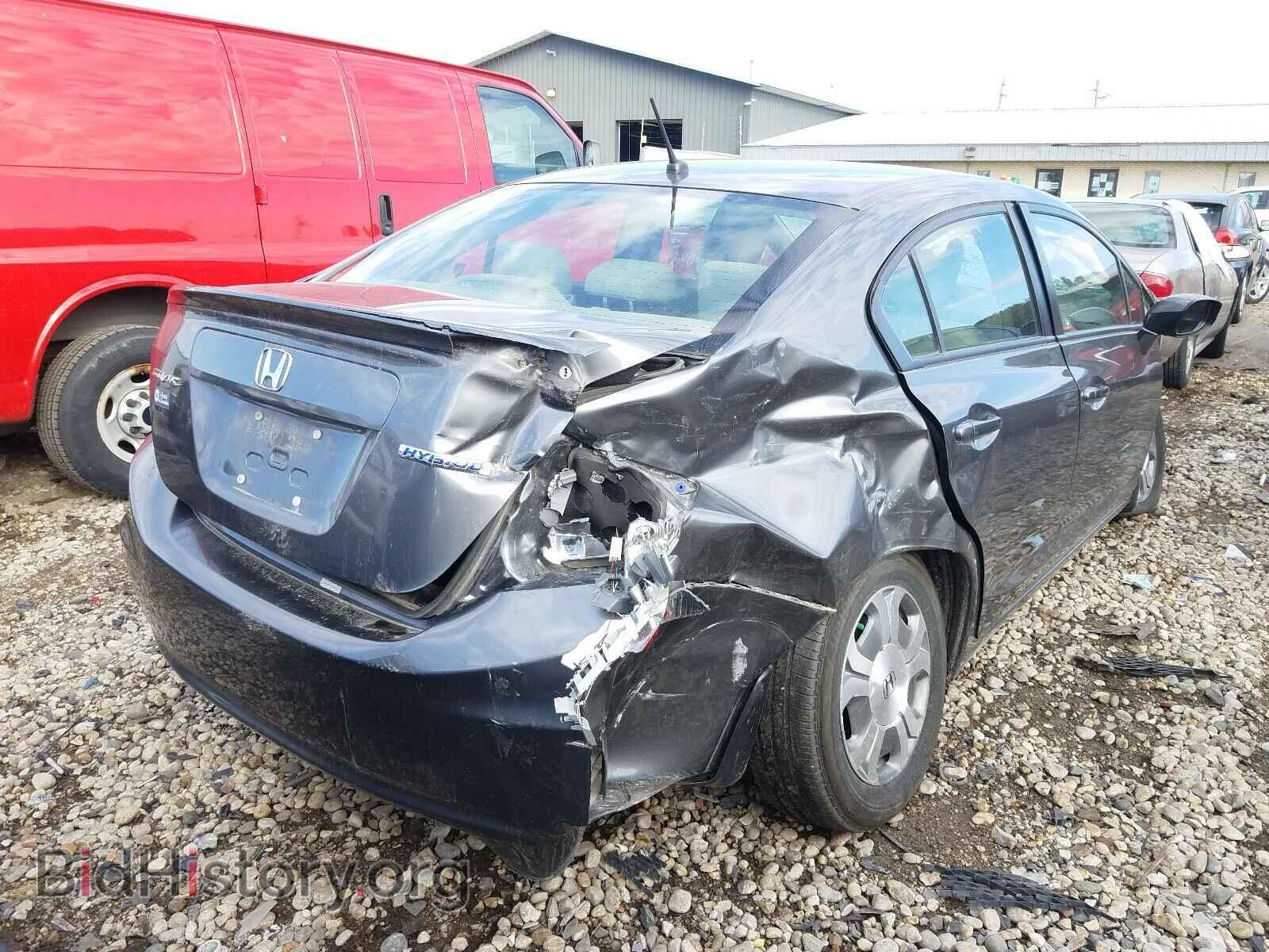 2012 HONDA CIVIC - VIN: JHMFB4F37CS001425 - Фото 4