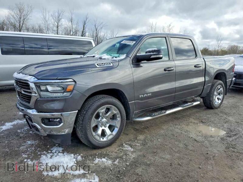 2021 RAM 1500 Big Horn (VIN 1C6SRFFT8MN604947) — фото 1 из 12, Copart, повреждение: передняя часть