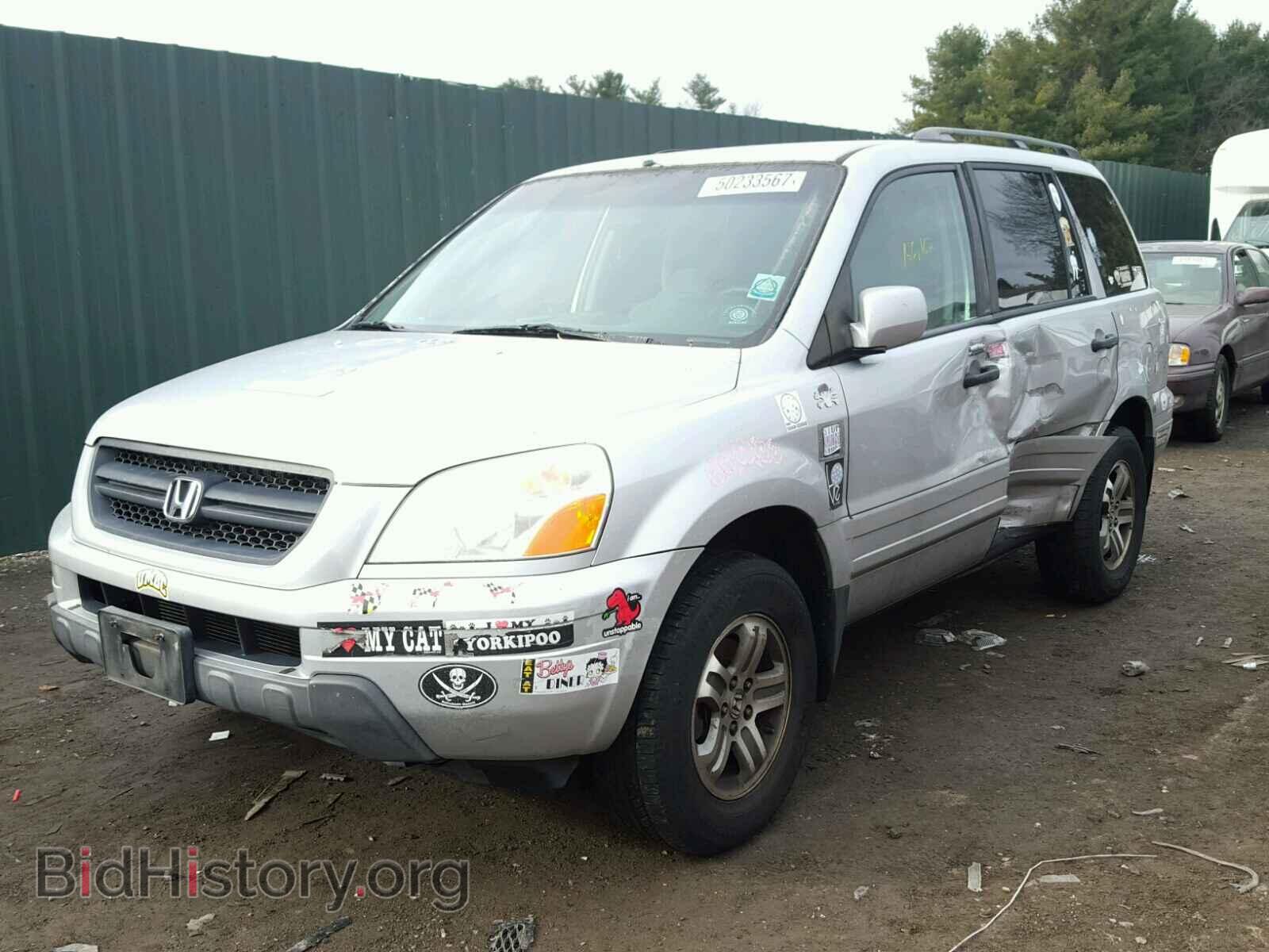 2005 HONDA PILOT - VIN: 2HKYF18405H524127 - Фото 2