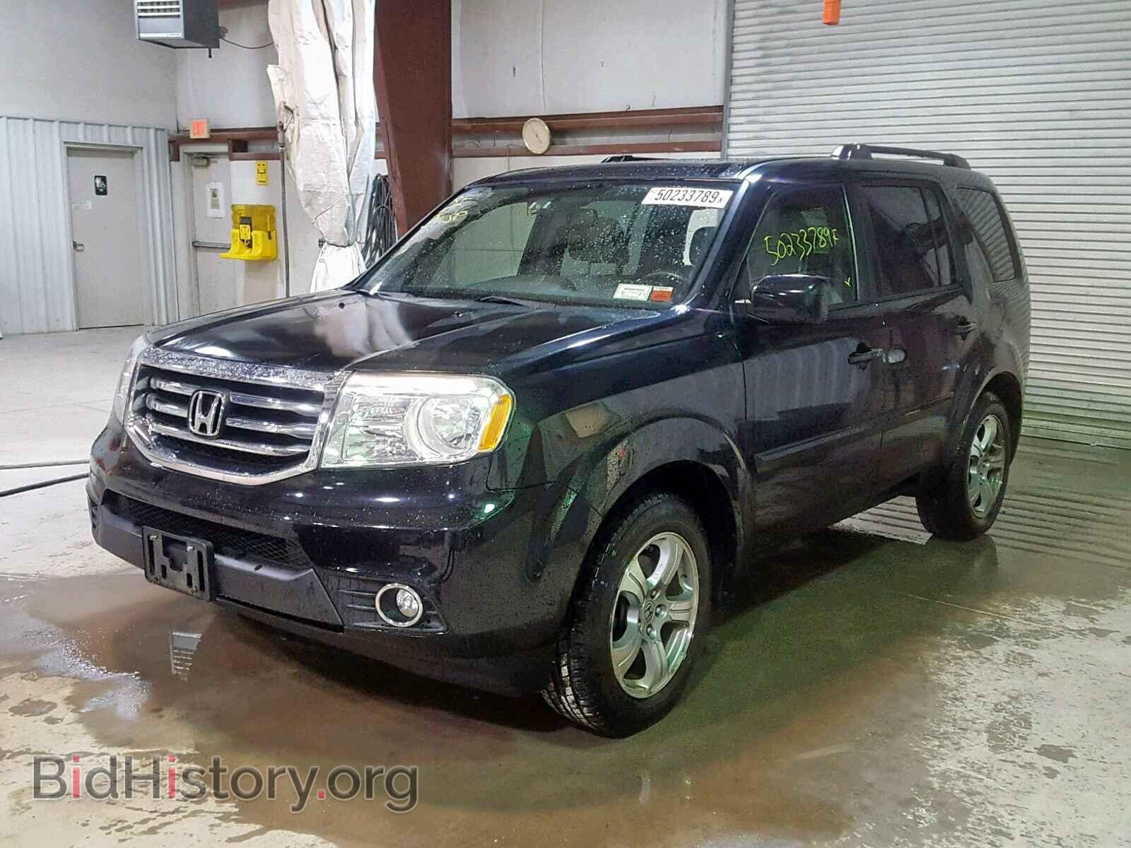 2013 HONDA PILOT EXL - VIN: 5FNYF4H51DB054584 - Фото 2