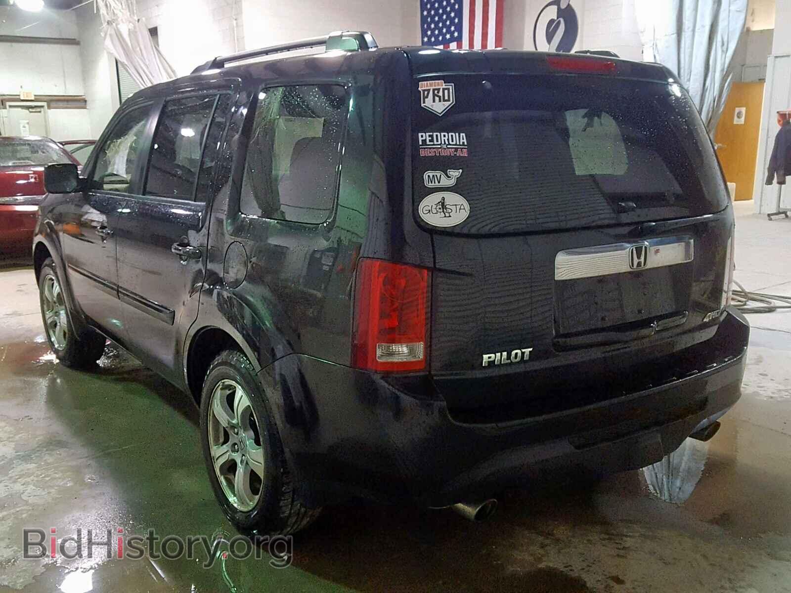 2013 HONDA PILOT EXL - VIN: 5FNYF4H51DB054584 - Фото 3