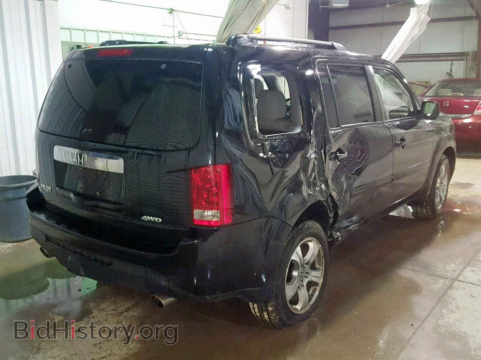 2013 HONDA PILOT EXL - VIN: 5FNYF4H51DB054584 - Фото 4