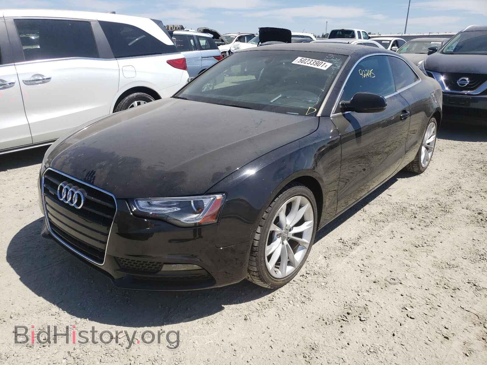 2013 AUDI A5 - VIN: WAULFAFR0DA047291 - Фото 2
