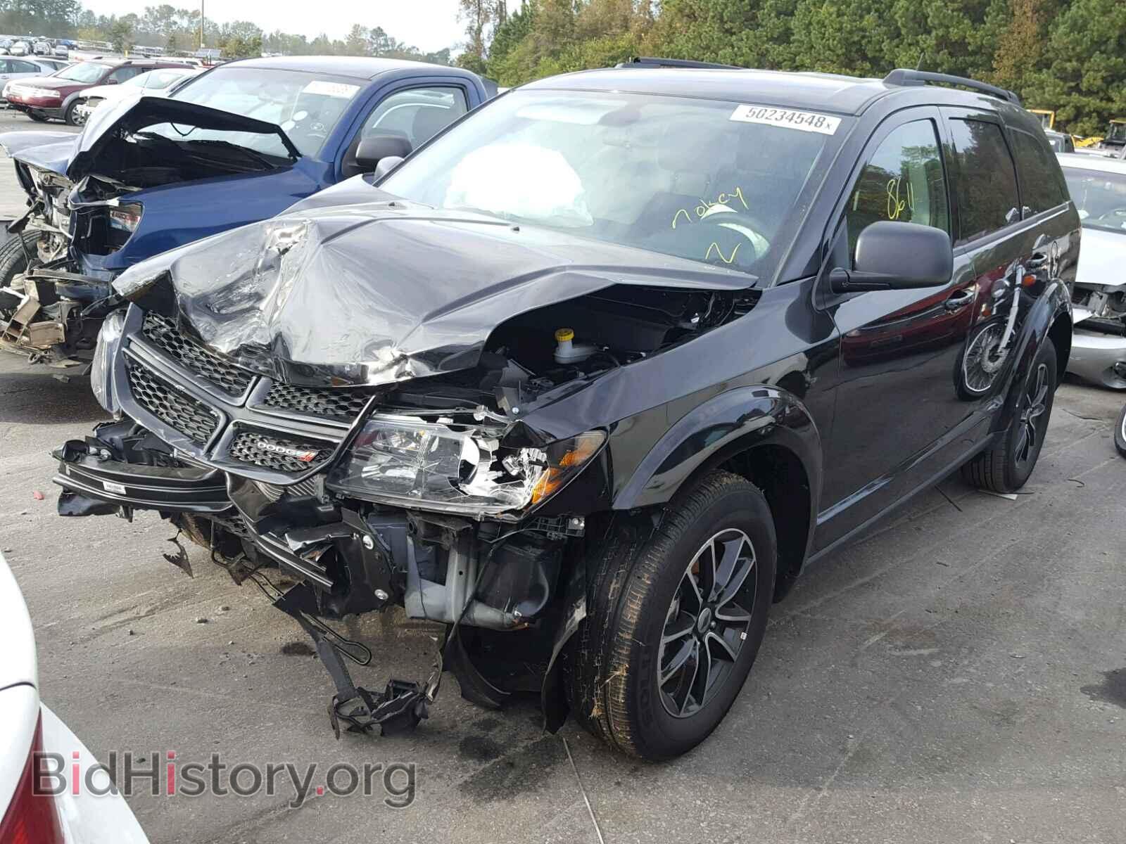2018 DODGE JOURNEY SE - VIN: 3C4PDCAB1JT382287 - Фото 2
