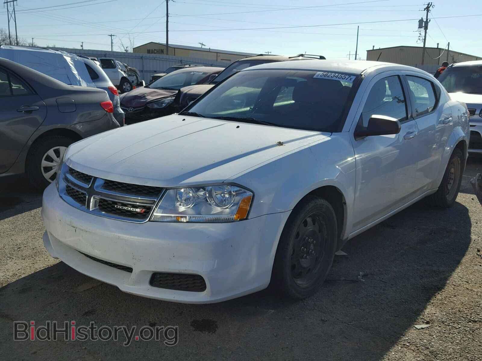 2012 DODGE AVENGER - VIN: 1C3CDZAB2CN221486 - Фото 2