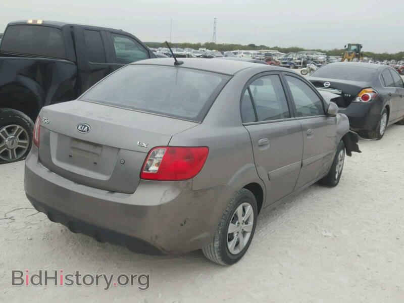 2011 Kia RIO BASE (VIN KNADH4A35B6941824) — фото 4 из 10