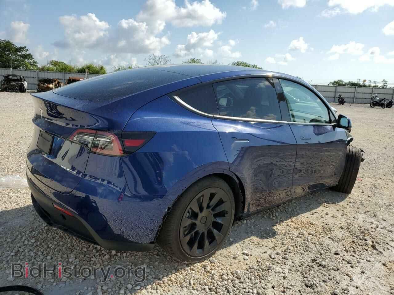 2022 TESLA MODEL Y - VIN: 7SAYGDEE7NA006929 - Фото 3