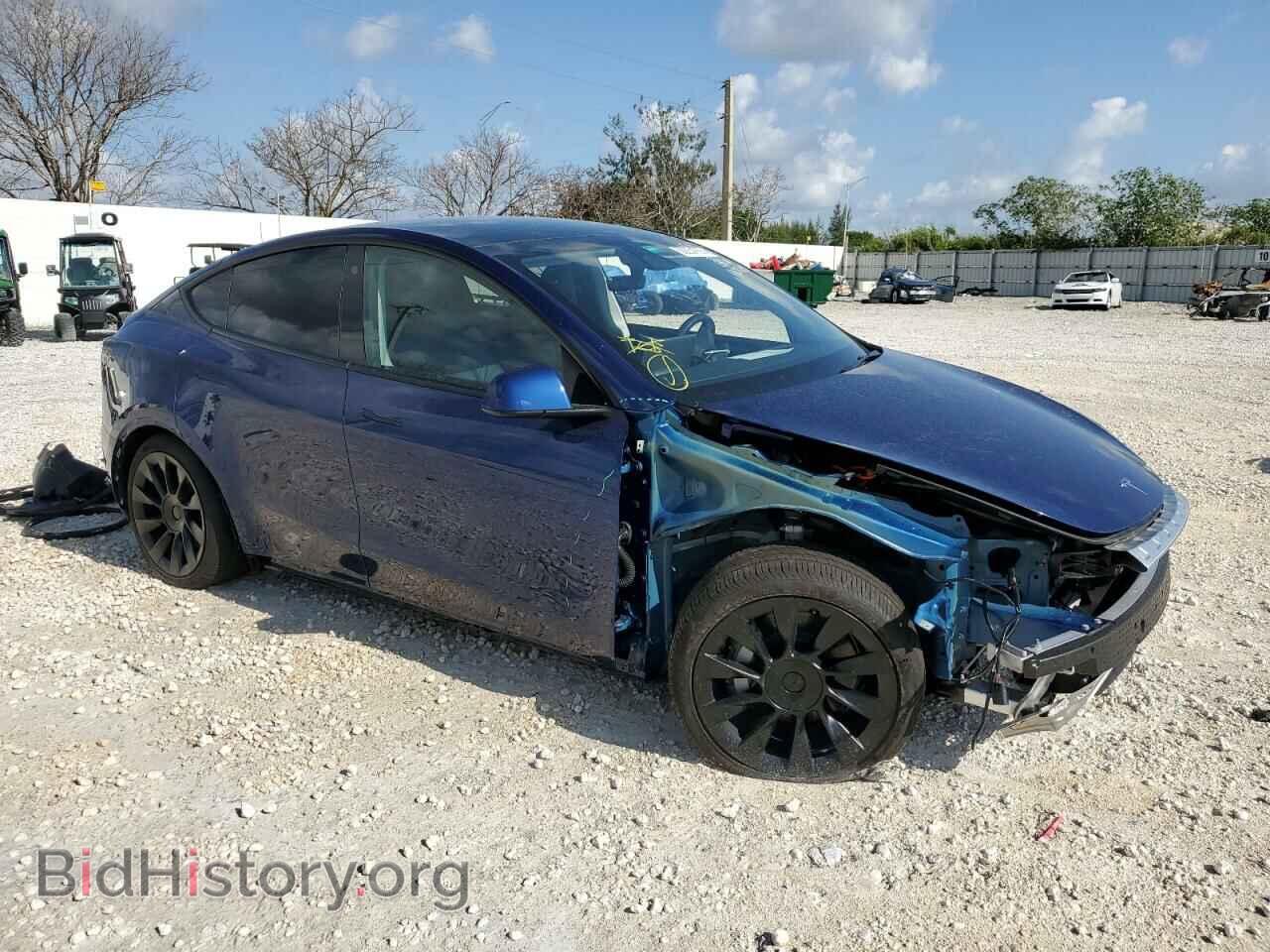 2022 TESLA MODEL Y - VIN: 7SAYGDEE7NA006929 - Фото 4