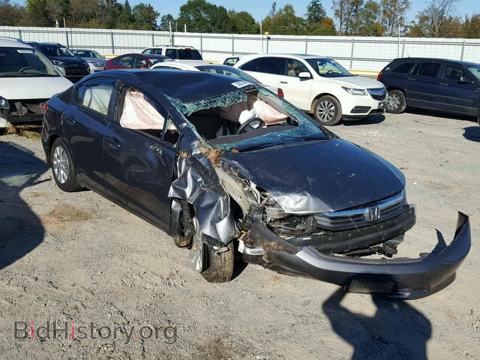 Фотография 19XFB2E56CE008362 - HONDA CIVIC LX 2012