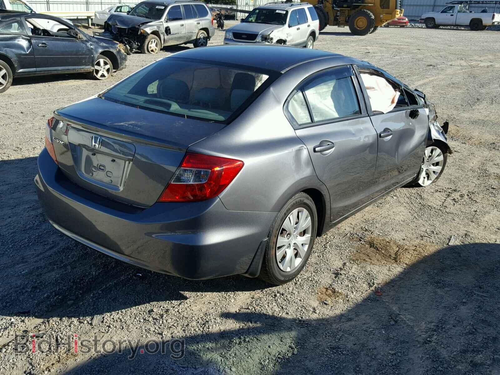 2012 HONDA CIVIC LX - VIN: 19XFB2E56CE008362 - Фото 4