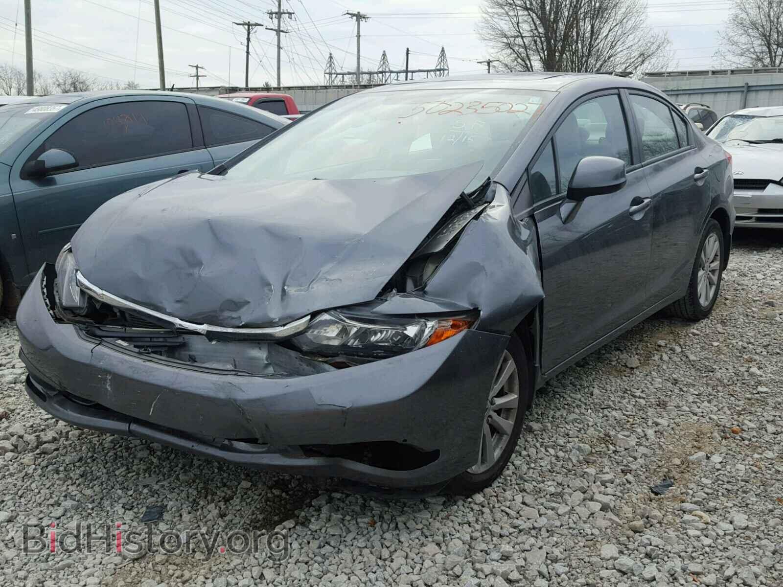 2012 HONDA CIVIC - VIN: 19XFB2F8XCE072137 - Фото 2