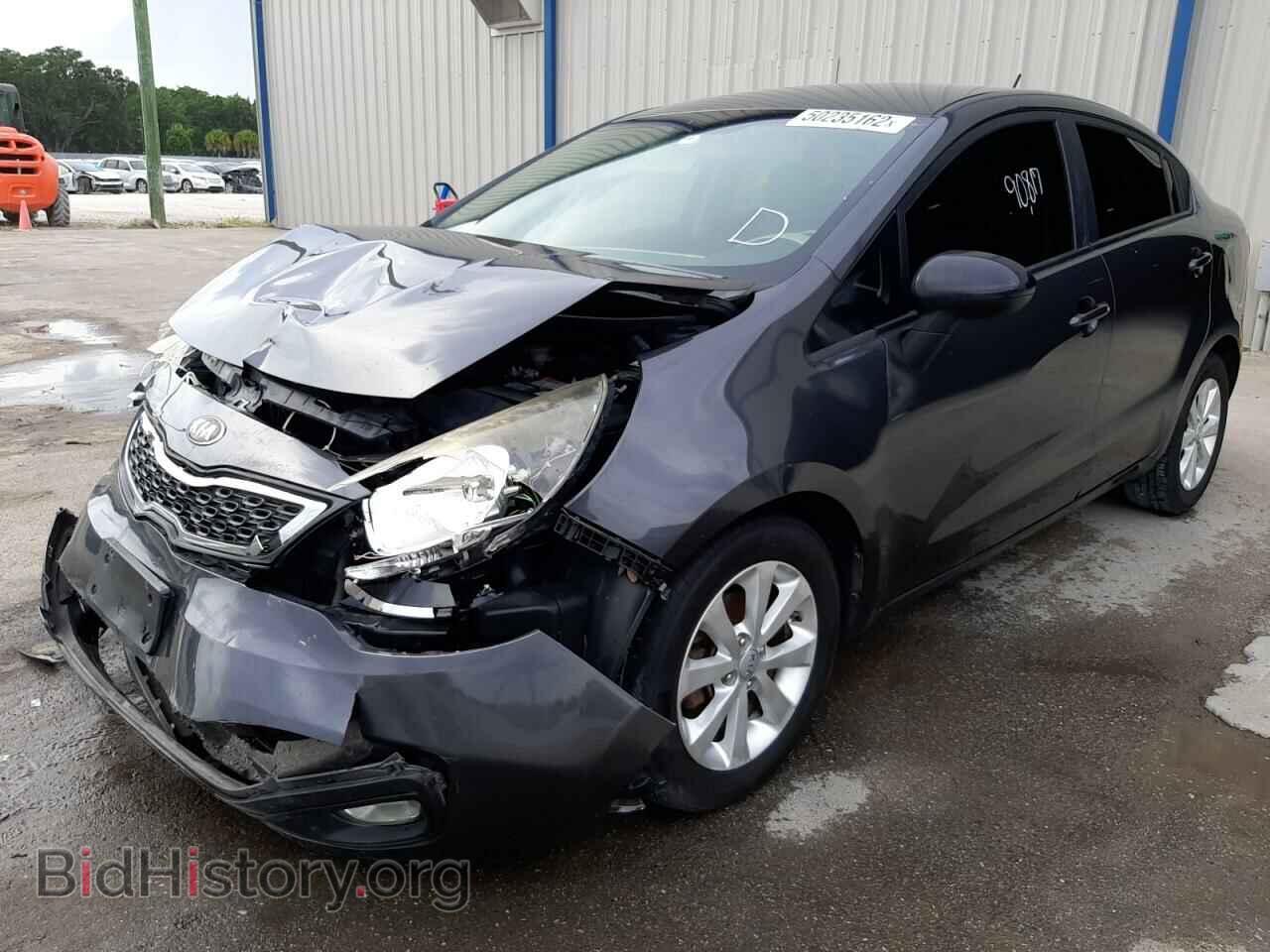 2014 KIA RIO - VIN: KNADN4A36E6326731 - Фото 2