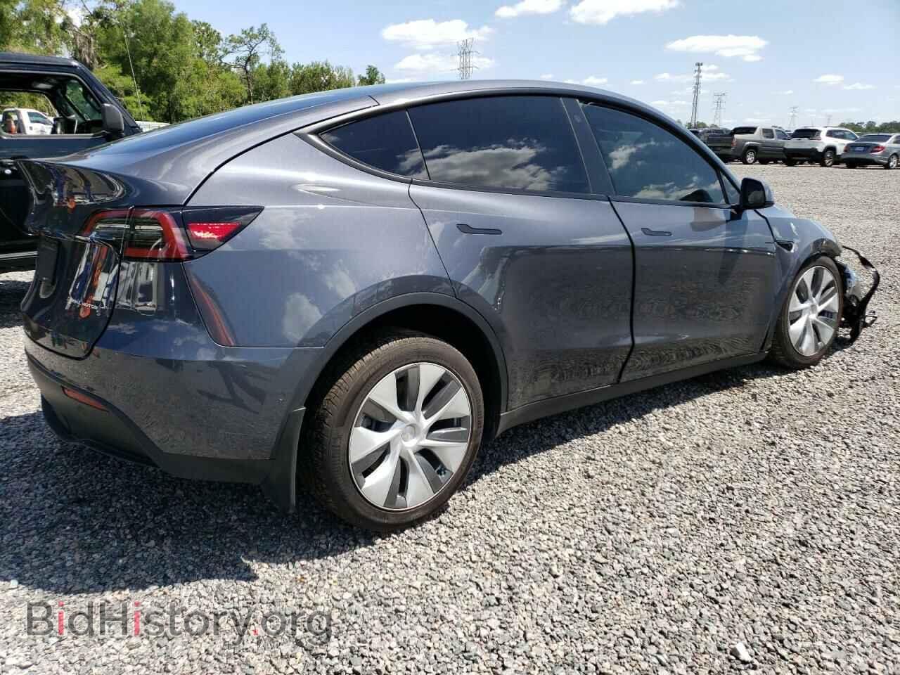 2022 TESLA MODEL Y - VIN: 7SAYGDEE8NA008463 - Фото 3